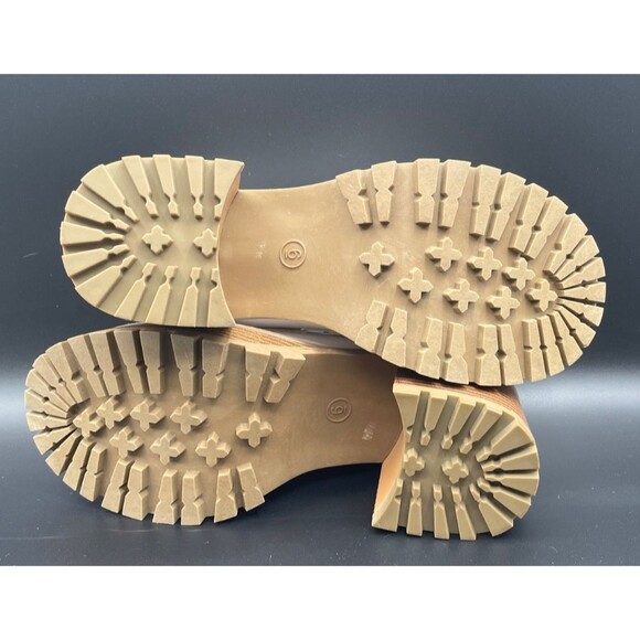 New MIA White Platform Dalilah Lug Sole Funky Chunky Loafers Women’s Size 6 - Picture 8 of 15